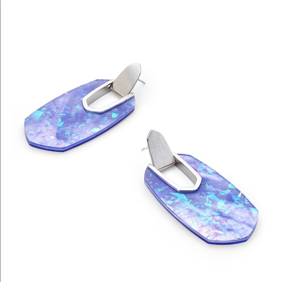 NWT Kendra Scott Large Kailyn Iridescent Lilac๐๐๐๐๐๐๐ - Picture 5 of 7
